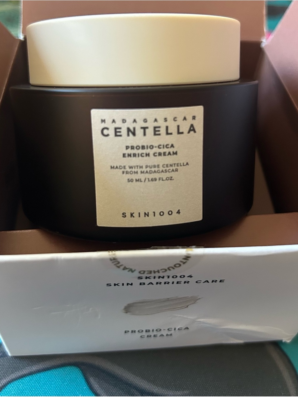 Madagascar Centella Probio-Cica Enrich Cream — Brown/Cream